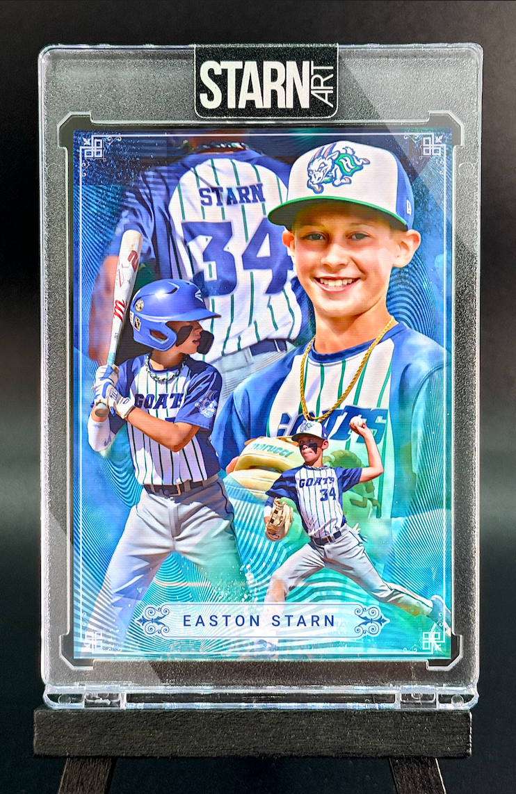 Custom Youth Athlete Sports Cards