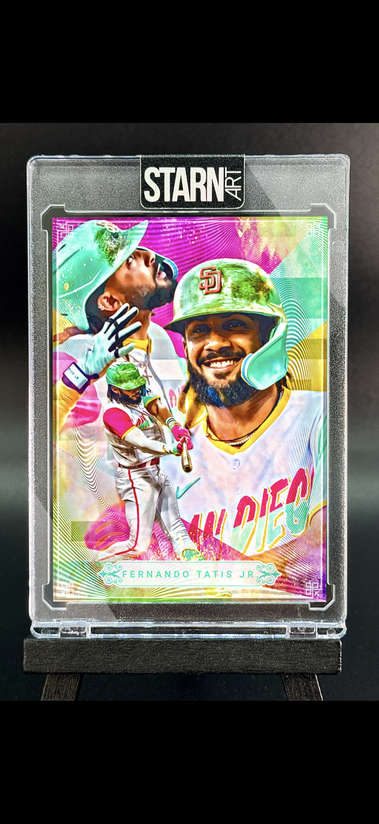 Fernando Tatis Jr. Limited 1/5 Art Card – Original Procreate Digital Illustration