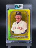 Wade Boggs Custom 1/1 Baseball Card Art - Painted and Embossed