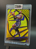 LeBron James Custom 1/1 Baseball Card Art - Painted and Embossed
