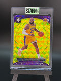 LeBron James Custom 1/1 Baseball Card Art - Painted and Embossed