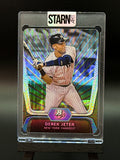 Derek Jeter Custom 1/1 Baseball Card Art - Painted and Embossed