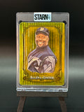 Kirby Puckett Custom 1/1 Baseball Card Art - Painted and Embossed