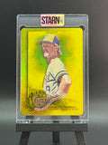 Robin Yount Custom 1/1 Baseball Card Art - Painted and Embossed
