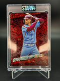 Bryce Harper Custom 1/1 Baseball Card Art - Painted and Embossed