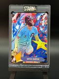 Bryce Harper Custom 1/1 Baseball Card Art - Painted and Embossed