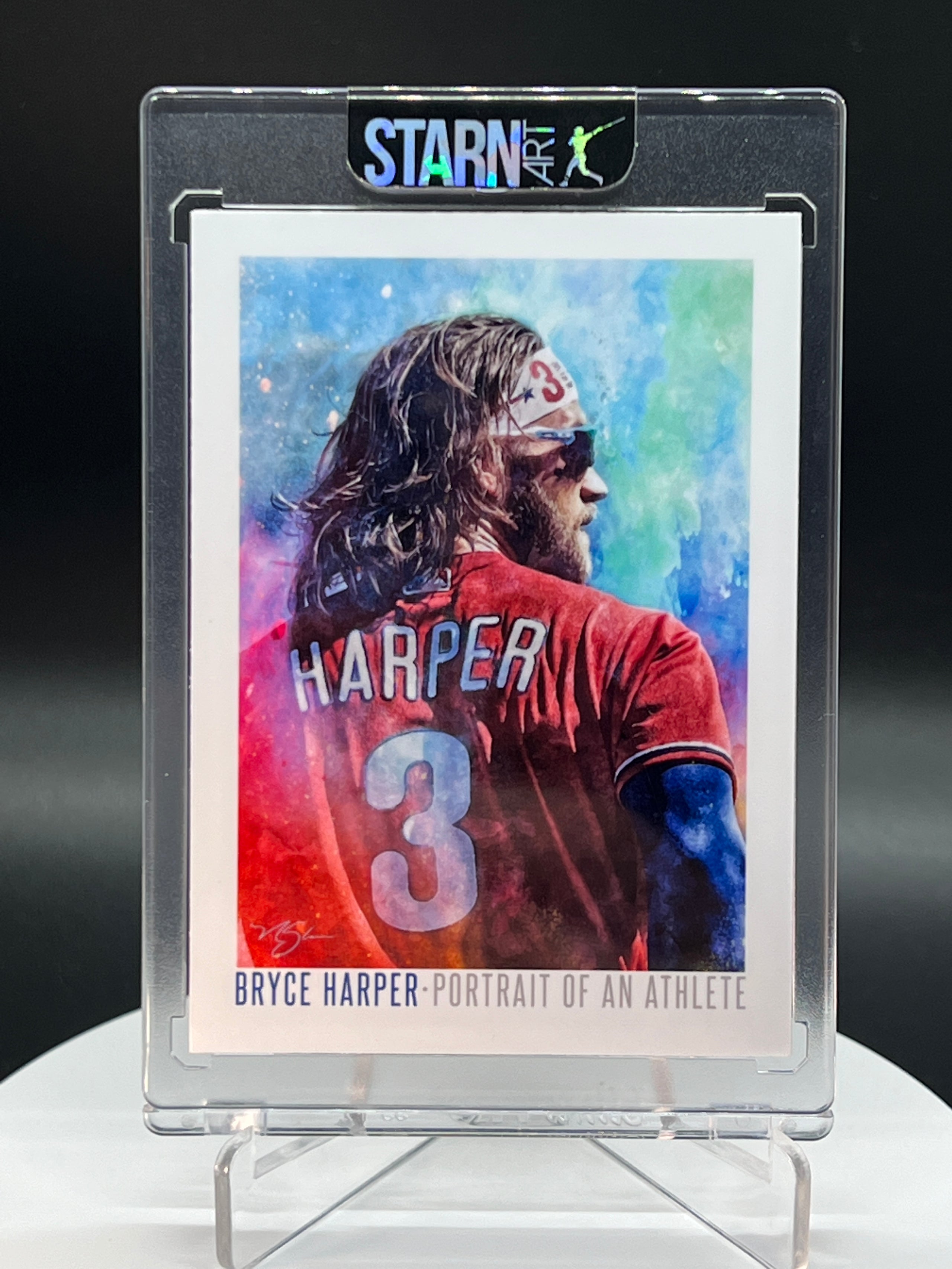 Bryce Harper Limited 1/5 Art Card – Original Procreate Digital Illustration (Copy) (Copy)
