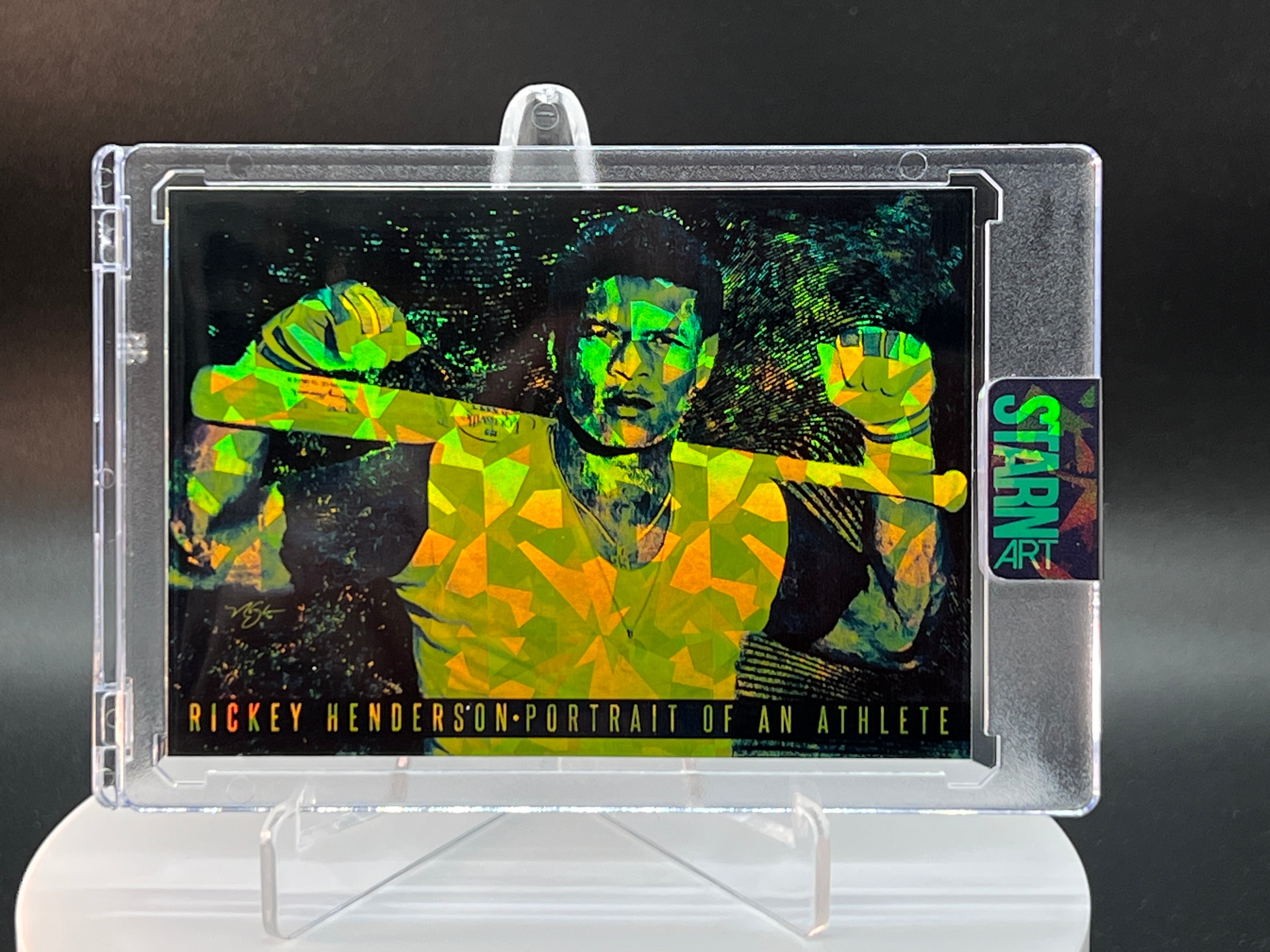 Rickey Henderson Limited 1/1 Art Card – Original Procreate Digital Illustration