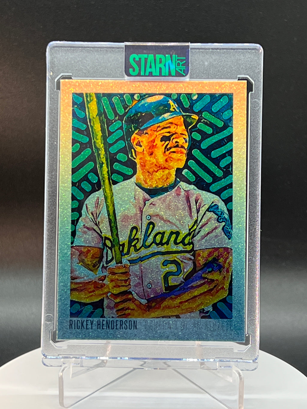 Rickey Henderson Limited 1/1 Art Card – Original Procreate Digital Illustration