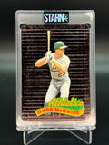 Mark McGwire Custom 1/1 Baseball Card Art - Painted and Embossed