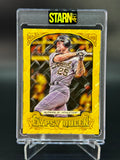 Mark McGwire Custom 1/1 Baseball Card Art - Painted and Embossed