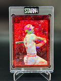 Eric Davis Custom 1/1 Baseball Card Art - Painted and Embossed