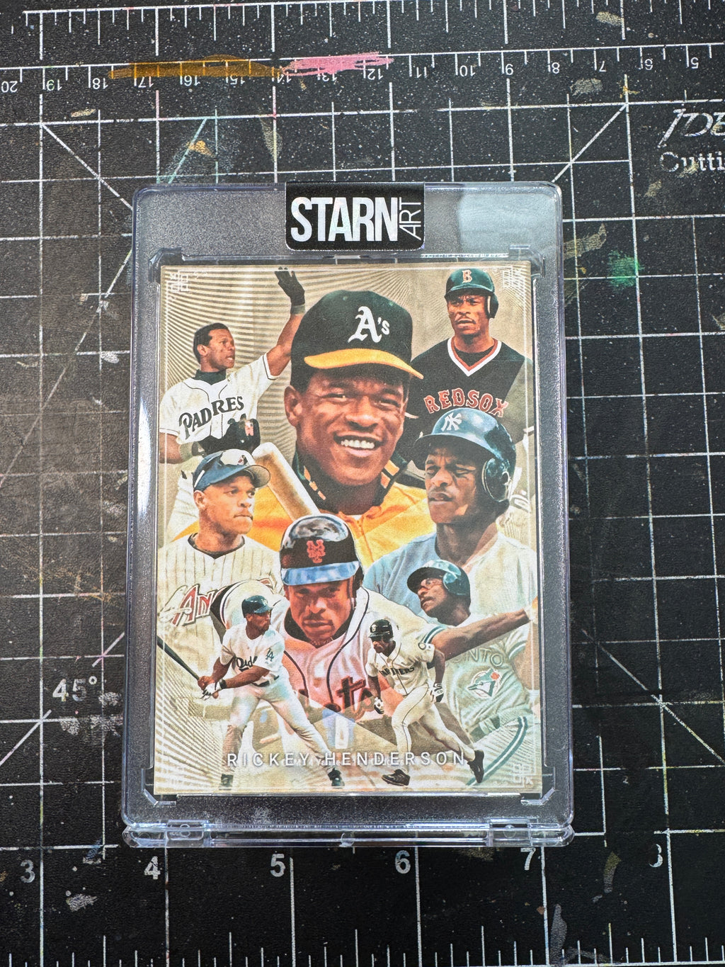 Rickey Henderson Limited 1/5 Art Card – Original Procreate Digital Illustration