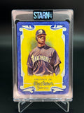 Ken Griffey Jr. Custom 1/1 Baseball Card Art - Painted and Embossed