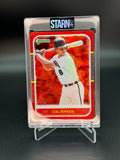 Cal Ripken Jr. Custom 1/1 Baseball Card Art - Painted and Embossed