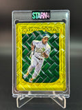 Rickey Henderson Custom 1/1 Baseball Card Art - Painted and Embossed