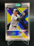 Ichiro Custom 1/1 Baseball Card Art - Painted and Embossed