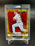Bryce Harper Custom 1/1 Baseball Card Art - Painted and Embossed
