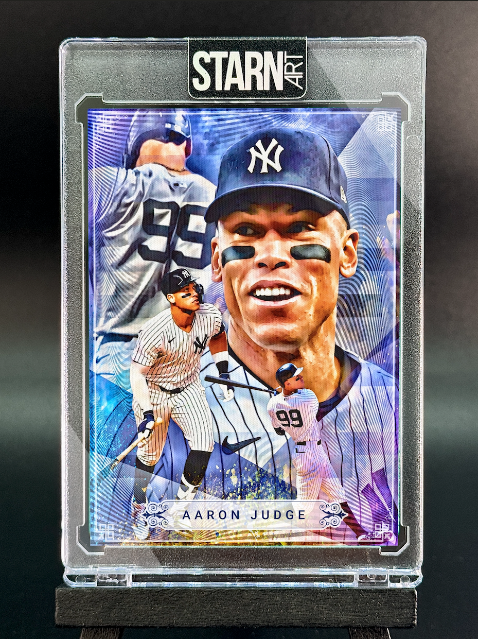 Aaron Judge Limited 1/5 Art Card – Original Procreate Digital Illustration