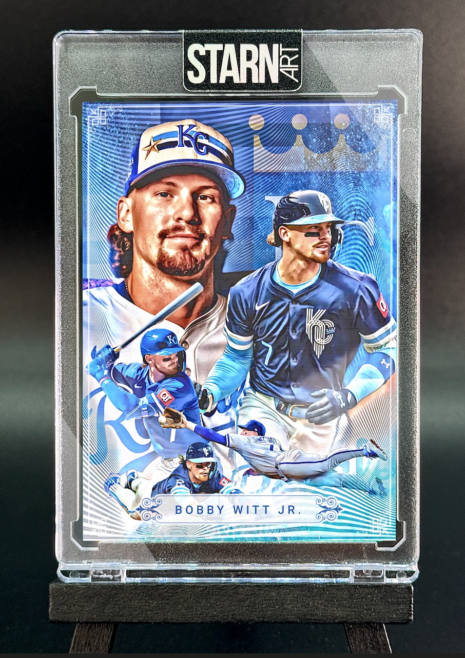 Bobby Witt Jr. Limited 1/5 Art Card – Original Procreate Digital Illustration (Copy)