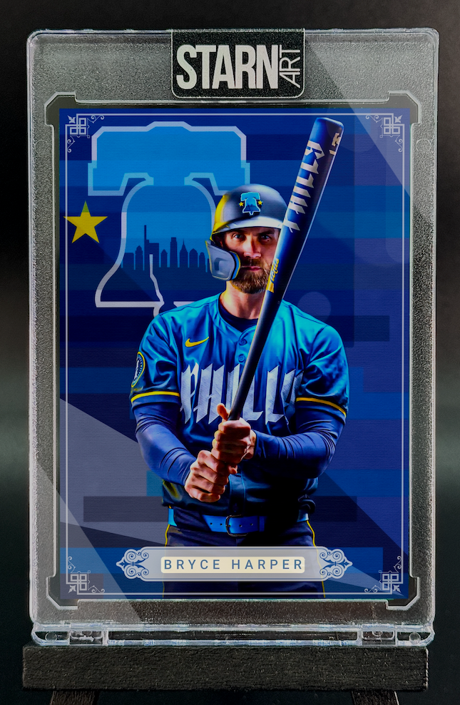 Bryce Harper Limited 1/5 Art Card – Original Procreate Digital Illustration (Copy)