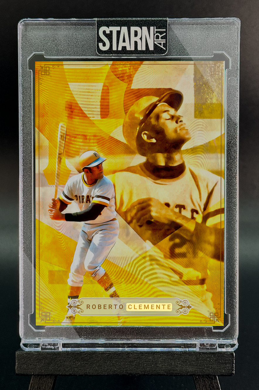 Roberto Clemente Limited 1/5 Art Card – Original Digital Illustration