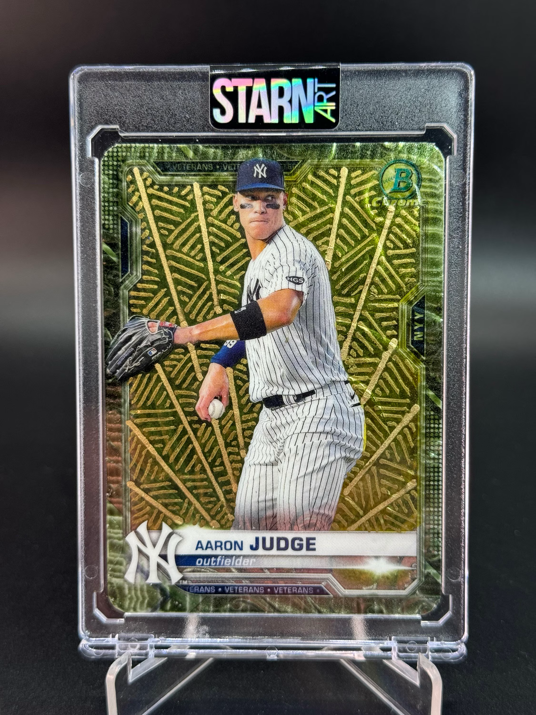 Aaron Judge Custom Baseball 1/1 Card Art