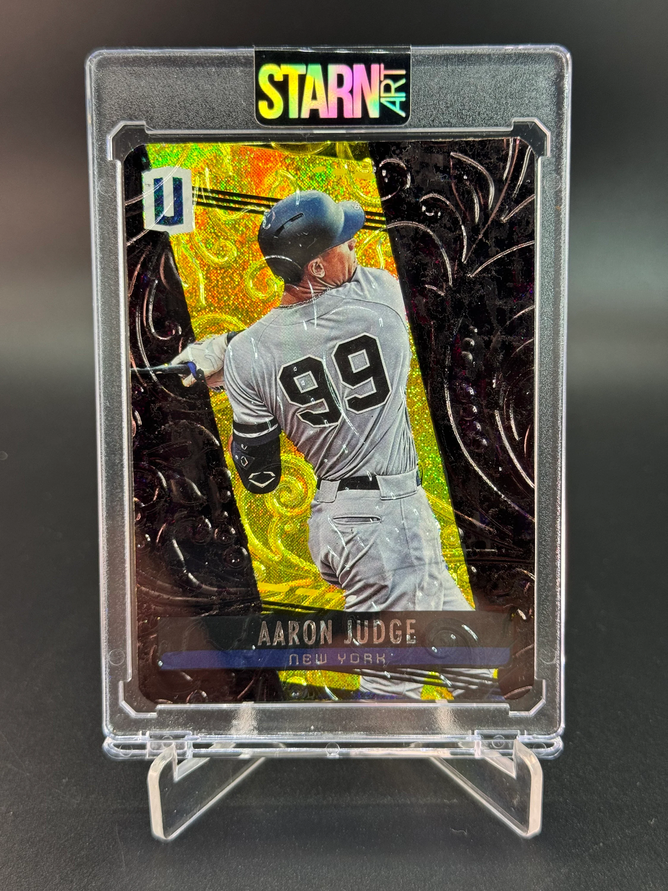 Aaron Judge Custom Baseball 1/1 Card Art