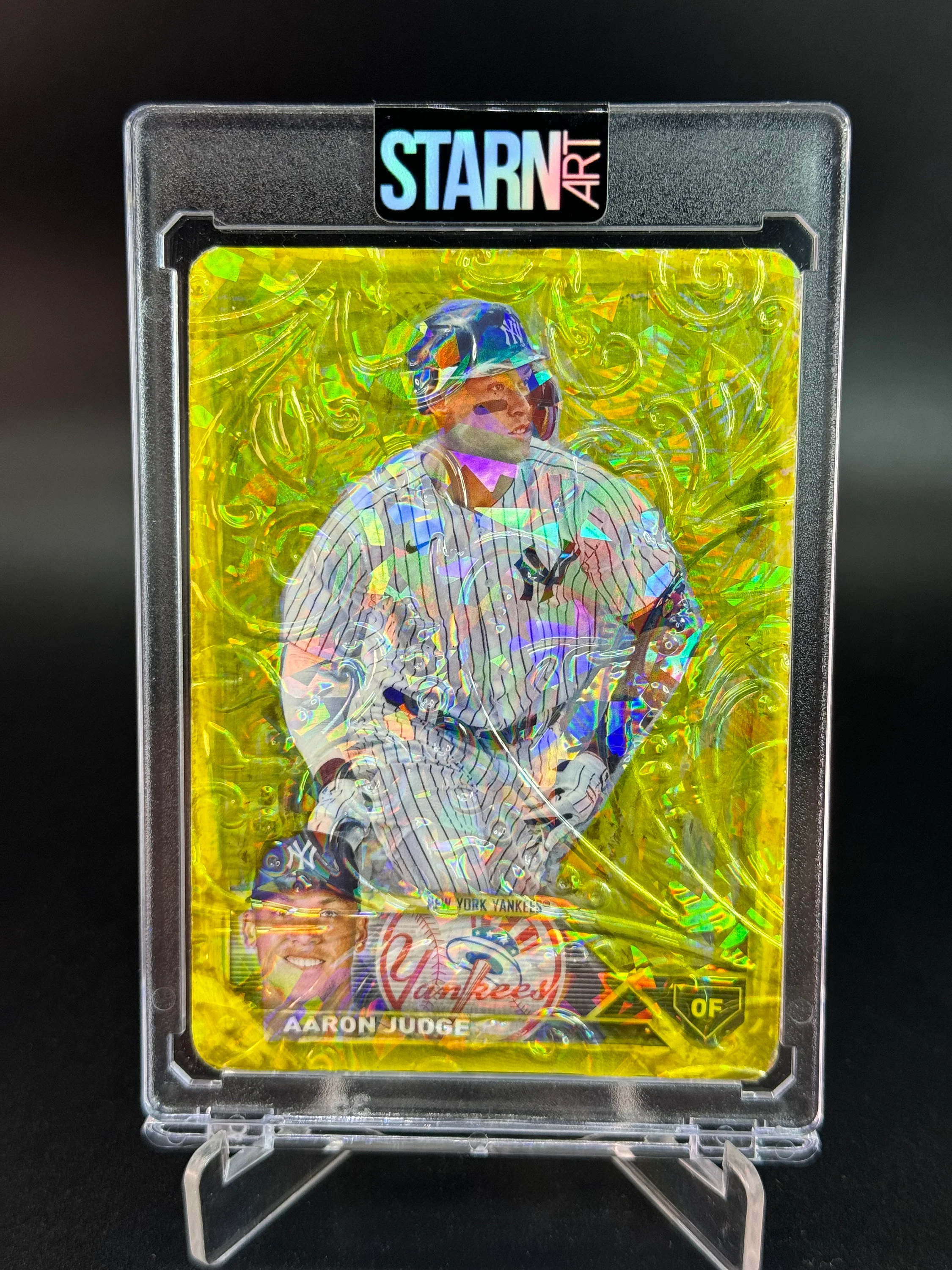 Aaron Judge Custom Baseball 1/1 Card Art