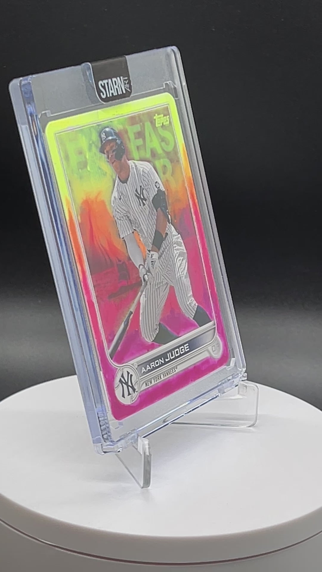 Aaron Judge Custom Baseball 1/1 Card Art