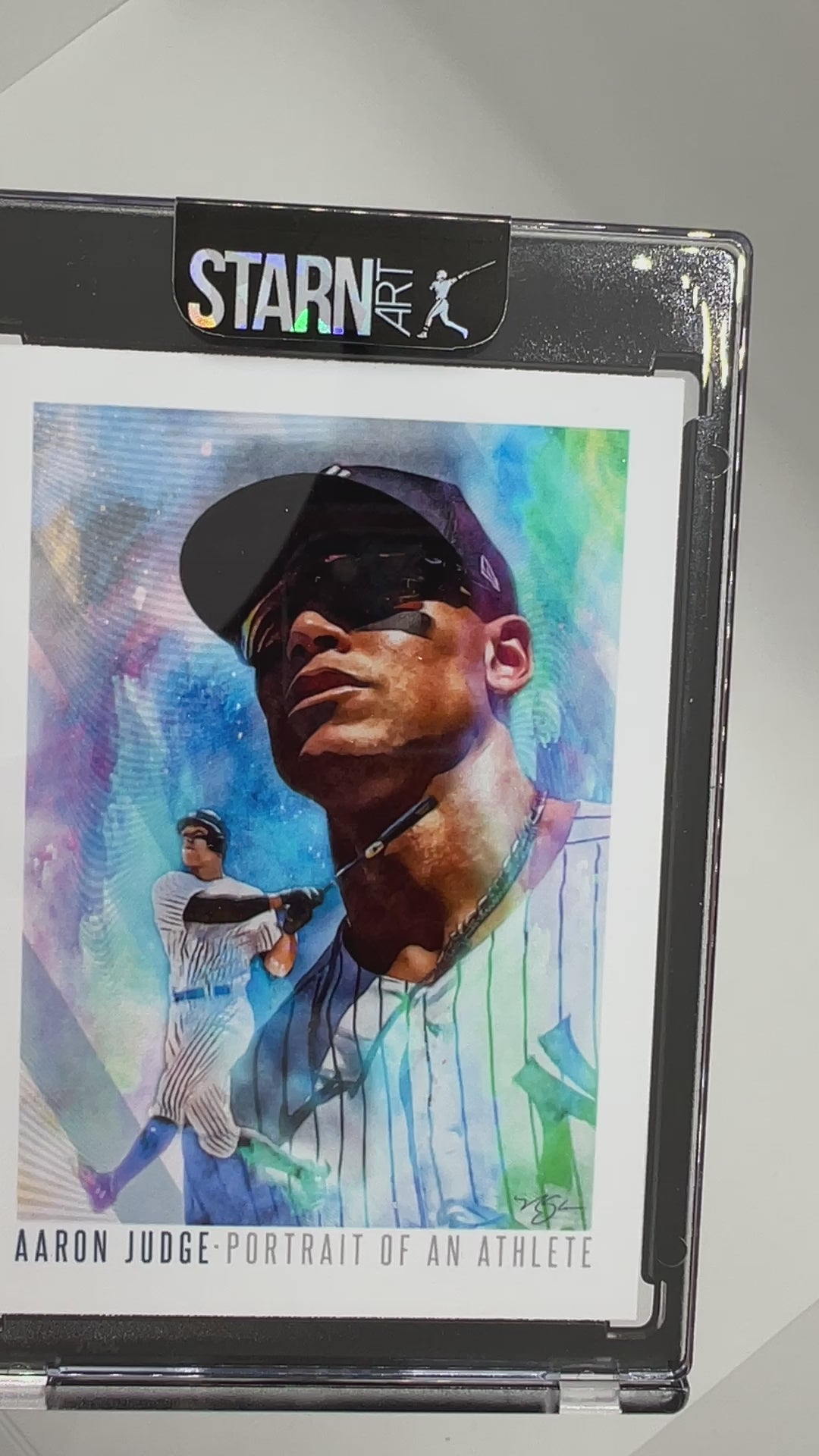 Aaron Judge Limited 1/5 Art Card – Original Procreate Digital Illustration