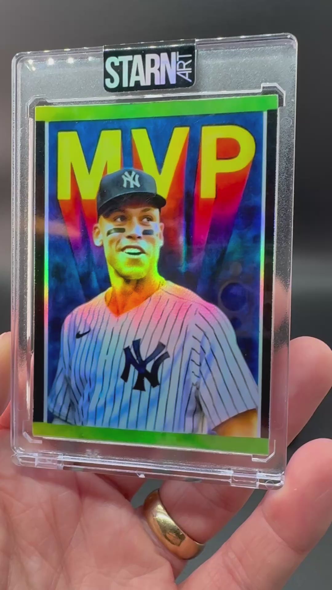 Aaron Judge Limited 1/1 Art Card – Original Procreate Digital Illustration
